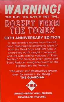 2LP Rocket From The Tombs: The Day The Earth Met The... (Live From Punk Ground Zero, Cleveland 1975) CLR | LTD