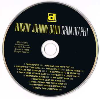 CD The Rockin' Johnny Band: Grim Reaper