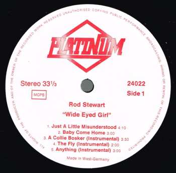 LP Rod Stewart: Wide-Eyed Girl