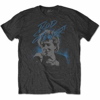 Merch Rod Stewart: Maglietta Scribble Photo 