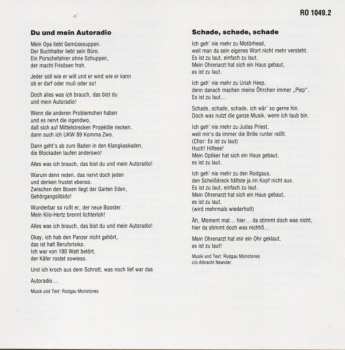 CD Rodgau Monotones: Ein Schönes Durcheinander