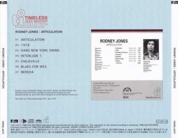 CD Rodney Jones: Articulation LTD