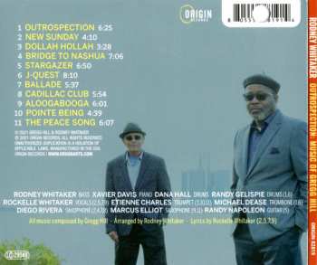 CD Rodney Whitaker: Outrospection (The Music Of Gregg Hill)