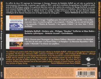 2CD/Set di cofanetti Rodolphe Raffalli: Intégrale Rodolphe Raffalli - Hommage à Georges Brassens