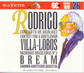 CD Joaquín Rodrigo: Concierto De Aranjuez / Fantasy For A Gentleman / Bachianas Brasileiras No. 5
