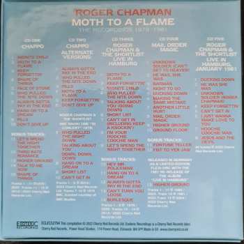 5CD/Set di cofanetti Roger Chapman: Moth To A Flame (The Recordings 1979-1981)