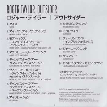 CD Roger Taylor: Outsider