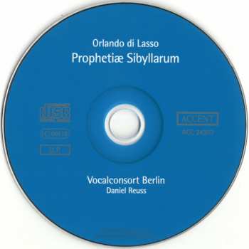 CD Vocalconsort Berlin: Prophetiæ Sibyllarum