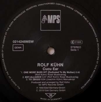 9LP/Set di cofanetti Rolf Kühn: The Best Is Yet To Come LTD