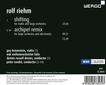 CD WDR Sinfonieorchester Köln: Shifting / Archipel Remix 