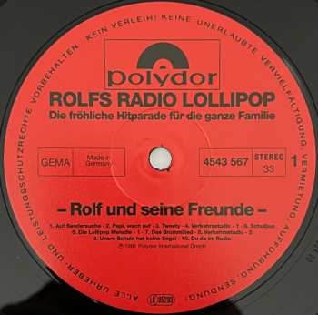 2LP Rolf Zuckowski: …Und Ganz Doll Vinyl (Radio Lollipop (1981) / Lieder, Die Wie Brücken Sind (1982))