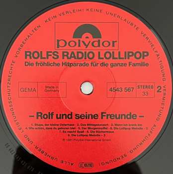 2LP Rolf Zuckowski: …Und Ganz Doll Vinyl (Radio Lollipop (1981) / Lieder, Die Wie Brücken Sind (1982))