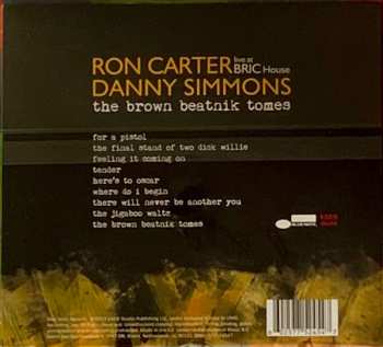 CD Ron Carter: The Brown Beatnik Tomes (Live at BRIC House)