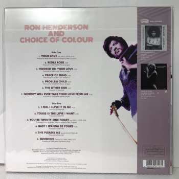LP Ron Henderson: Hooked On Your Love Rare Tracks LTD