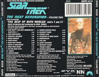 CD Ron Jones: Star Trek: The Next Generation Volume Two "The Best Of Both Worlds" (Parts I And II)