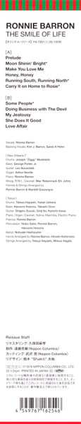 LP Ronnie Barron: The Smile Of Life LTD