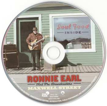 CD Ronnie Earl And The Broadcasters: Maxwell Street