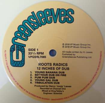 LP The Roots Radics: 12 Inches Of Dub CLR | LTD