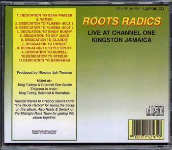 CD The Roots Radics: Live At Channel One Kingston Jamaica