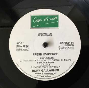 LP Rory Gallagher: Fresh Evidence