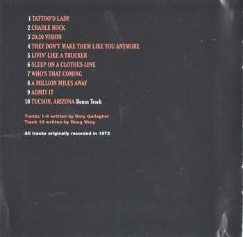 CD Rory Gallagher: Tattoo