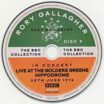 18CD/Set di cofanetti/2Blu-ray Rory Gallagher: The BBC Collection DLX