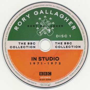 18CD/Set di cofanetti/2Blu-ray Rory Gallagher: The BBC Collection DLX