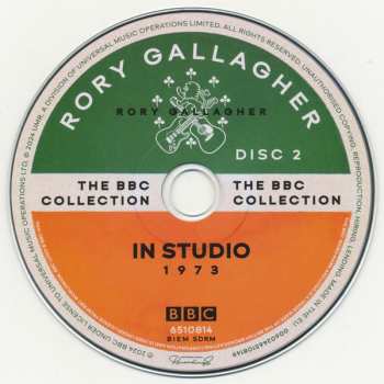 18CD/Set di cofanetti/2Blu-ray Rory Gallagher: The BBC Collection DLX