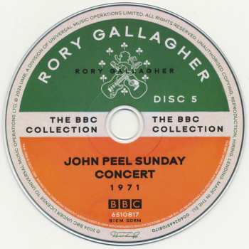 18CD/Set di cofanetti/2Blu-ray Rory Gallagher: The BBC Collection DLX