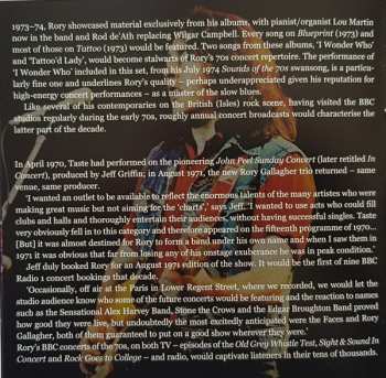 2CD Rory Gallagher: The Best Of Rory Gallagher At The BBC