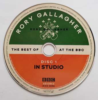 2CD Rory Gallagher: The Best Of Rory Gallagher At The BBC