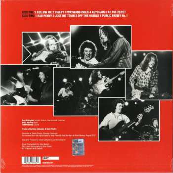 LP Rory Gallagher: Top Priority
