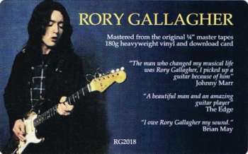 LP Rory Gallagher: Top Priority