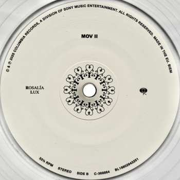 2LP Rosalía: Lux CLR