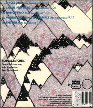 CD Roscoe Mitchell: Live At The Mühle Hunziken