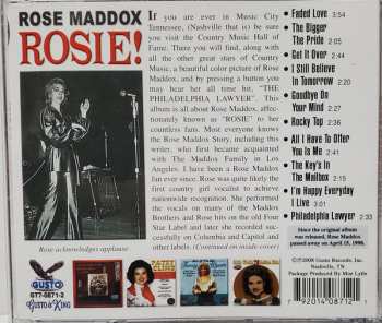 CD Rose Maddox: Rosie!