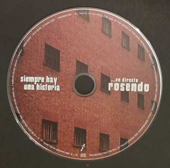 2LP/CD Rosendo: Siempre Hay Una Historia ... En Directo