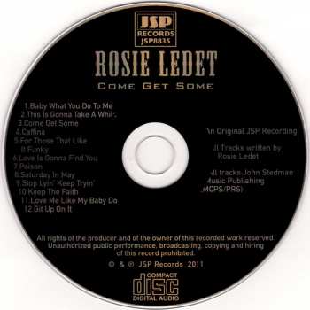 CD Rosie Ledet: Come Get Some