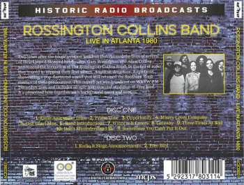 2CD Rossington Collins Band: Live In Atlanta 1980