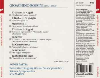 CD Wiener Symphoniker: Agnes Baltsa Sings Rossini