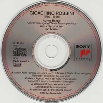 CD Wiener Symphoniker: Agnes Baltsa Sings Rossini