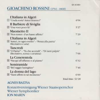 CD Wiener Symphoniker: Agnes Baltsa Sings Rossini