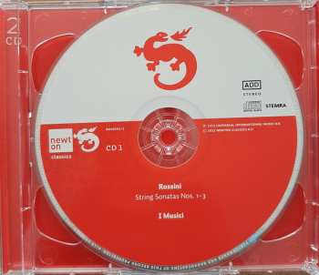 2CD Gioacchino Rossini: Rossini: Sonatas For Strings Nos. 1-6