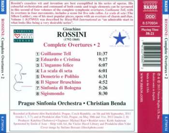 CD Gioacchino Rossini: Complete Overtures • 2