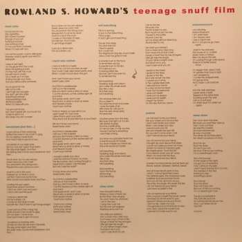 2LP Rowland S. Howard: Teenage Snuff Film CLR | LTD