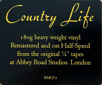LP Roxy Music: Country Life