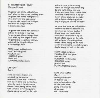 CD Roxy Music: Flesh + Blood