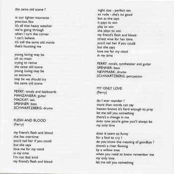 CD Roxy Music: Flesh + Blood