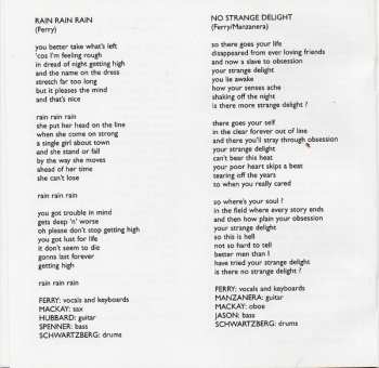 CD Roxy Music: Flesh + Blood