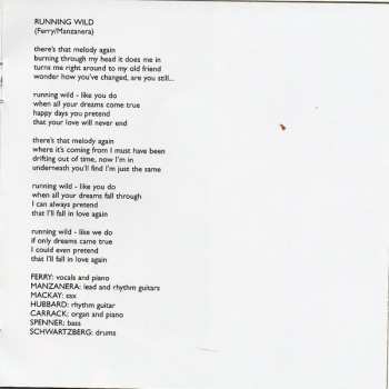 CD Roxy Music: Flesh + Blood